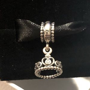 Authentic Pandora Charm - My Princess Tiara - Rare & Discontinued